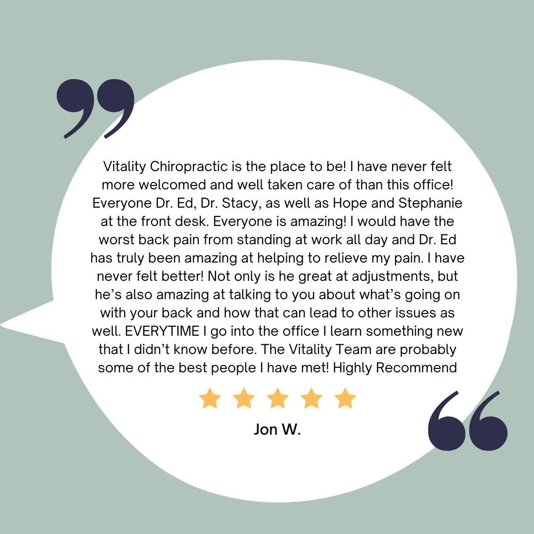 Chiropractic Rochester MN Testimonial